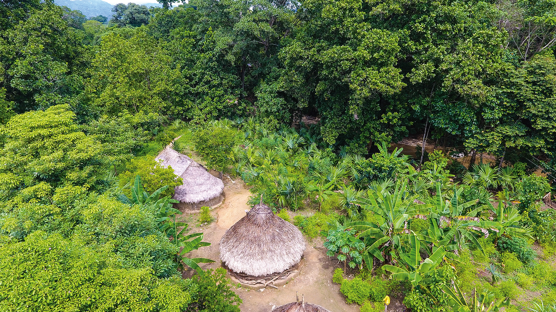 Vista desde el campamento